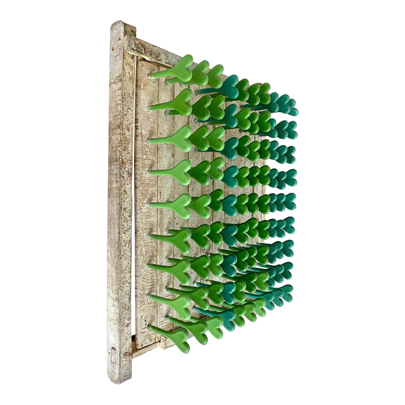 Vintage Industrial Heart Balloon Mold Wall Sculpture | Chairish 