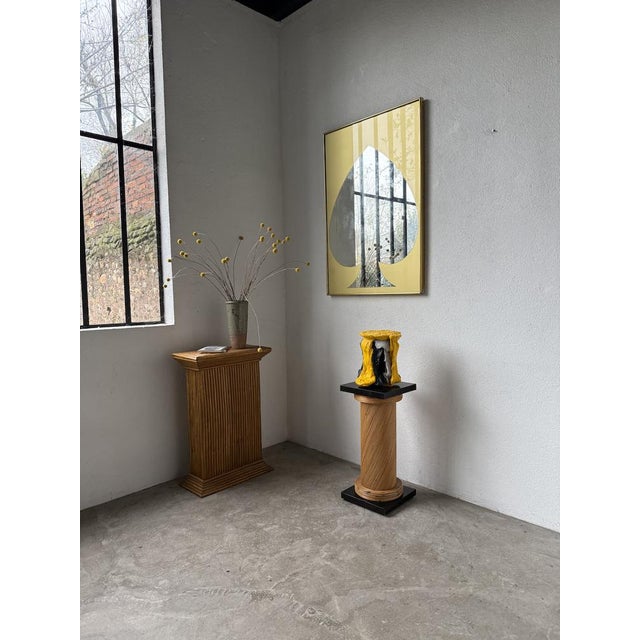 Rattan Column from Vivai del Sud Crespi, 1960s For Sale - Image 3 of 18