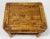 Mid 20th Century Vintage Scorched Bamboo Plant Stand or Riser For Sale - Image 5 of 8