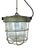 Industrial Cast Iron Cage Pendant Light, 1960s For Sale