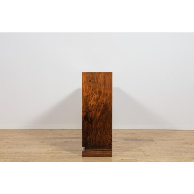 1930s Art Deco Walnut Bookcase, Denmark, 1930s For Sale - Image 5 of 11