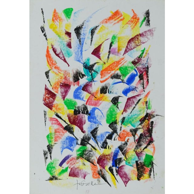 Françoise Galle, Night Breath, Pastel For Sale - Image 7 of 7