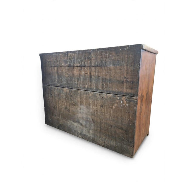 Wood Antique Tuscan Kitchen Cabinet, 1890s For Sale - Image 7 of 9