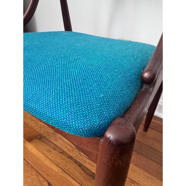 Teal Johannes Andersen Model 16 Teak Armchair for Uldum Møbelfabrik, Denmark, 1960s For Sale - Image 8 of 10