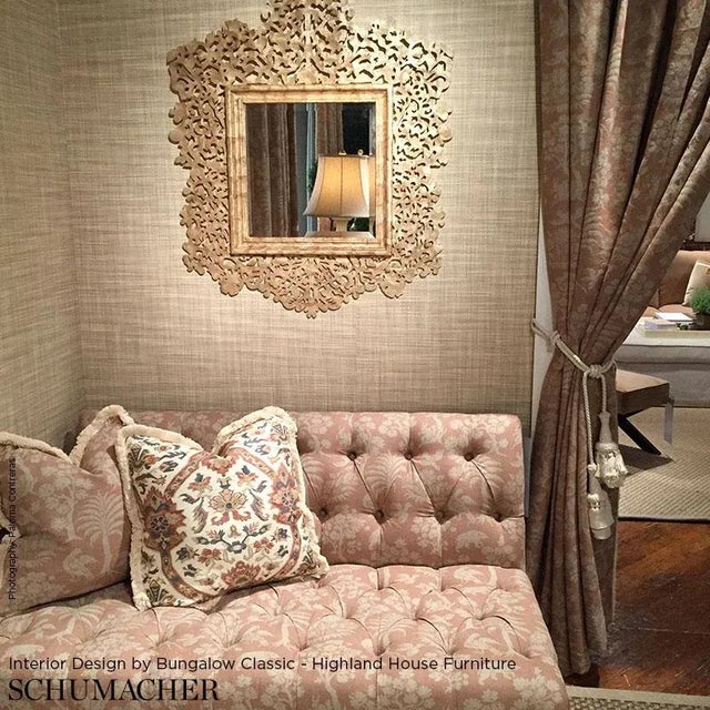 A charming, of-the-moment print inspired by an early 20th-century document. Its printed on a slubbed Linen that gives it a...