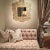 A charming, of-the-moment print inspired by an early 20th-century document. Its printed on a slubbed Linen that gives it a...