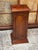 Georgian Inspired Figured Mahogany Pedestal For Sale - Image 4 of 12