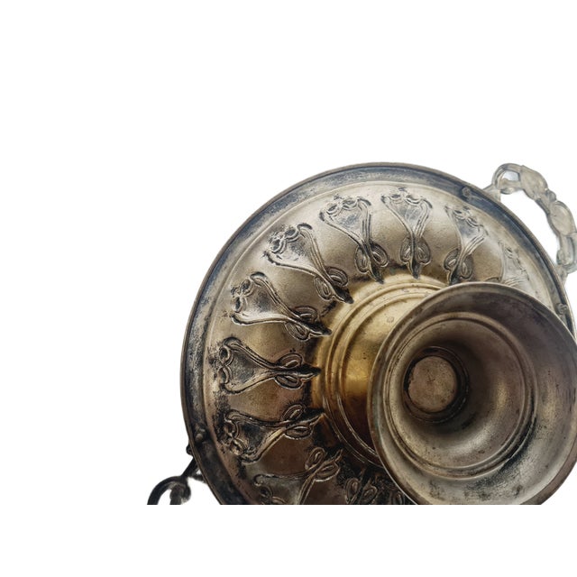 Art Nouveau Fruit Bowl on Stand, Sweden, 1900s For Sale - Image 10 of 14