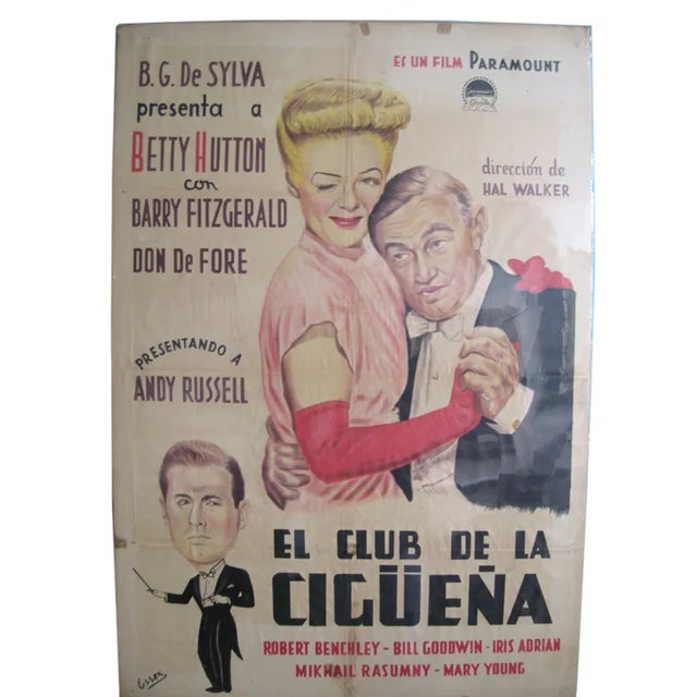 Vintage El Club Movie Poster For Sale