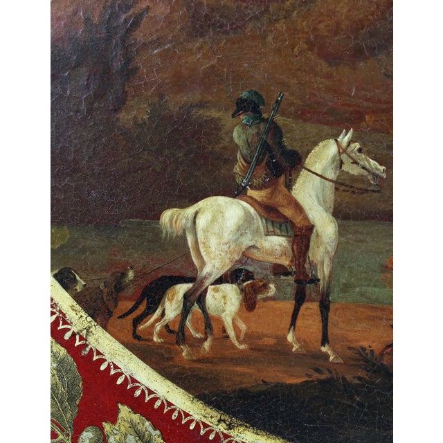 Regency Painted Tole Tray For Sale In Boston - Image 6 of 10