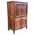 Spanish Fall-Front Secretary Desk in Carved Oak, Spain, Circa 1950 For Sale - Image 11 of 11