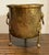 Mid 19th Century Antique Imperial Russian Tula Hammered Brass Jardinière With Lion Masks, C. 1900 For Sale - Image 5 of 16