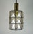 Black Vintage Hanging Lamp in Glass from Glashütte Limburg For Sale - Image 8 of 16