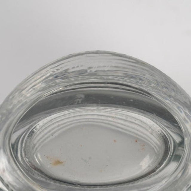 Glass Saint Marc Vase by René Lalique, 1939 For Sale - Image 7 of 8