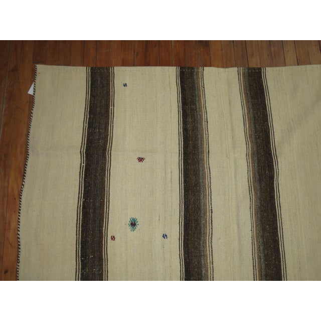 Late 20th Century Vintage Turkish Kilim For Sale - Image 5 of 6