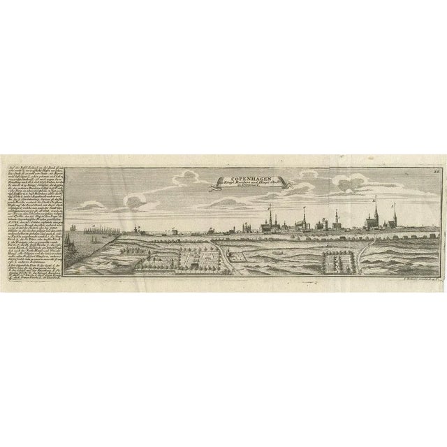 City of Copenhagen, 1720, Paper For Sale - Image 6 of 6