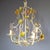 French Toleware Floral Chandelier, 1960s For Sale - Image 8 of 9