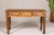 English Early 21st Century Anglo Indian Style Mango Wood Console or Desk with Three Drawers & Bone Inlay For Sale - Image 3 of 12
