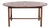 Large Butler Coffee Table in Polished Mahogany with Brass Fittings, 1940 For Sale