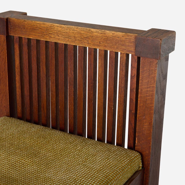 Early 20th Century Spindle Side Chair for the Lawrence Memorial Library Attributed to Frank Lloyd Wright For Sale - Image 9 of 9