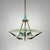Brown UFO Pendant Light with Teak Details from Stilnovo For Sale - Image 8 of 12