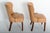 Pair of Grosfeld House Beige Faux Leather Club Chairs For Sale - Image 12 of 12