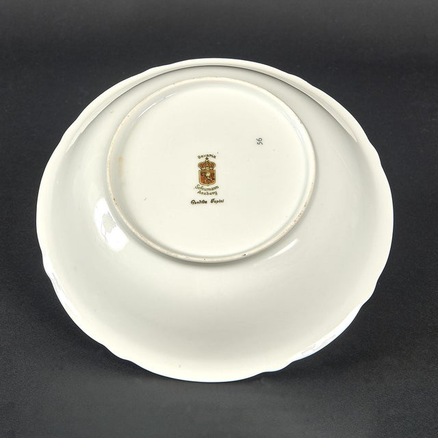Blue Bavarian Porcelain Dinnerware Set from Carl Schumann, 1940s, Set of 54 For Sale - Image 8 of 18