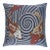 Schumacher Koi Fish 20" Pillow In Indigo For Sale