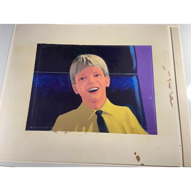 Here we have an original 1960's concept art painting done by the Legend Irwin Allen for the original 1960's Land of the...