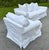 Contemporary Vintage White Cotton Denim Slipcover Sofa and Lounge Chair by Cisco Brothers For Sale - Image 3 of 12