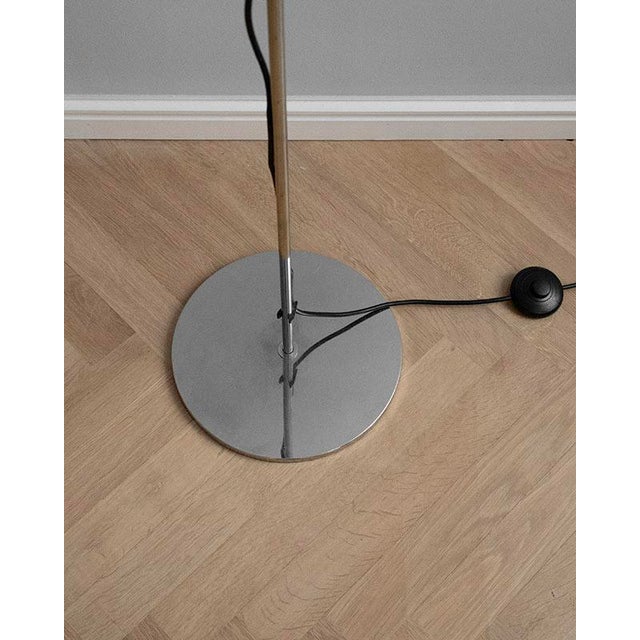 Black Minimalist Industrial Floor Lamp, 1960s For Sale - Image 8 of 10