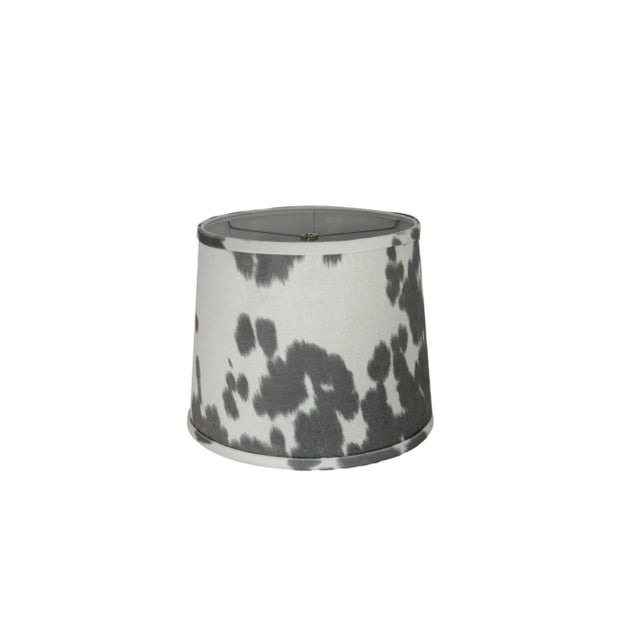 Our Faux Cowhide Shade has been made exclusively by Albert Estate LTD. This lovely Brown Faux Cowhide Lamp Shade is made...