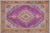 1990's Vintage Light Purpl/Yellow Wool Rug - 9'5'' X 12'0'' For Sale - Image 10 of 10
