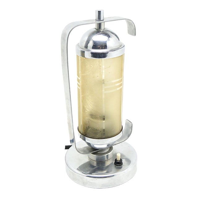 Art Deco Table Lamp, Former Czechoslovakia, 1920s For Sale