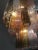 Metal Sputnik Chandelier in Murano Glass from Simoeng For Sale - Image 7 of 8