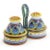 2020s Collectible Majolica Salt and Pepper Shaker Set, B-61 For Sale - Image 5 of 5