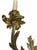 Antique French Empire Double-Arm Wall Sconce Solid Brass Acanthus Leaf For Sale - Image 4 of 6