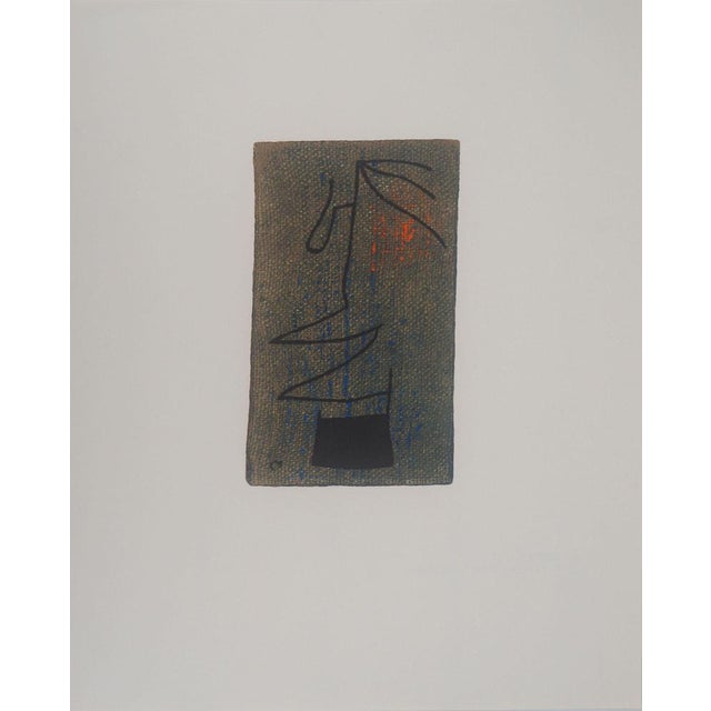 Joan Miró (1893-1983) Feminine Pride Color lithograph after a painting by the artist Signed in the plate On wove paper, 45...