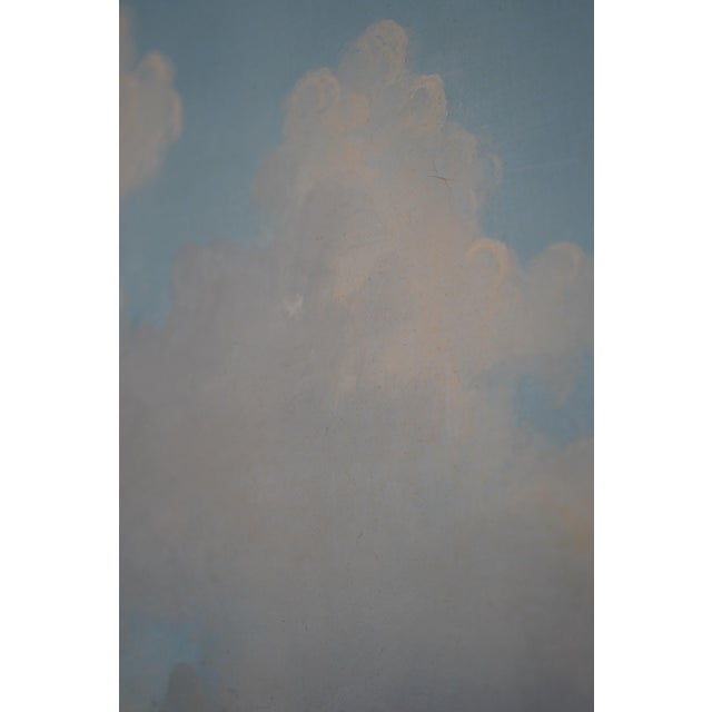 Framed Artist Signed Oil Painting on Canvas British Tall Ships Ocean Scene For Sale - Image 10 of 12