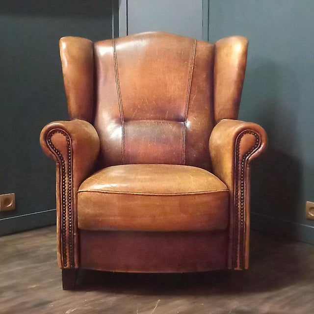 Vintage Sheepskin Lounge Chair, 1990s For Sale - Image 17 of 17
