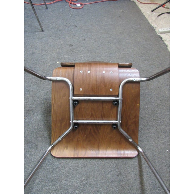 Wood Three Mid-Century Modern Bent Plywood Chairs For Sale - Image 7 of 8
