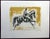 Roger Hebbelinck "Haute École" Hand Signed Vintage Aquatint Etching For Sale - Image 14 of 14