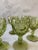 Mid-Century Modern Provincial Green Cordial Glasses by Imperial Glass Co. - Set of 5 For Sale - Image 3 of 7