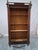 19th Century 19th Century French Napoleon III Mahogany & Brass Mounted Library Bookcase With Original Glass For Sale - Image 5 of 9