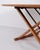 Brown Safari Coffee Table in Light Wood by Andreas Hansen for Haslev Møbelsnedkeri, 1980 For Sale - Image 8 of 11