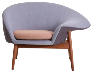 Fried Egg Right Lounge Chair by Warm Nordic