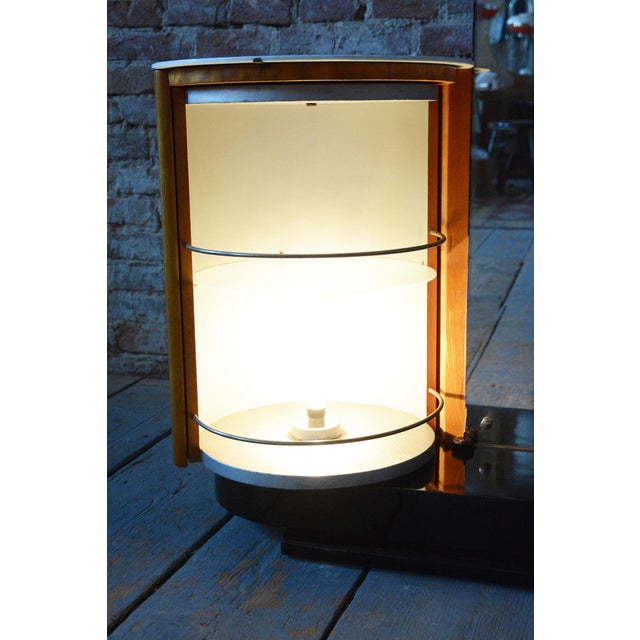 Art Deco Ash Dressing Mirror by J. Halabala for Up Zavody, Czech, 1930s For Sale - Image 12 of 16