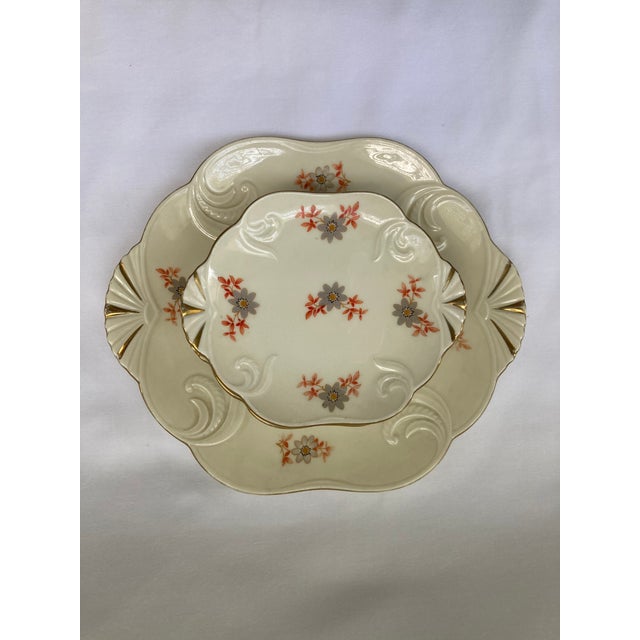 Mid 20th Century Vintage Eschenbach Porcelain Dessert Set - 5 pcs For Sale - Image 5 of 7