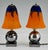 Art Deco Mistletoe or Boule De Gui Table Lamps by Edgar Brandt for Daum, 1925, Set of 2 For Sale - Image 4 of 14