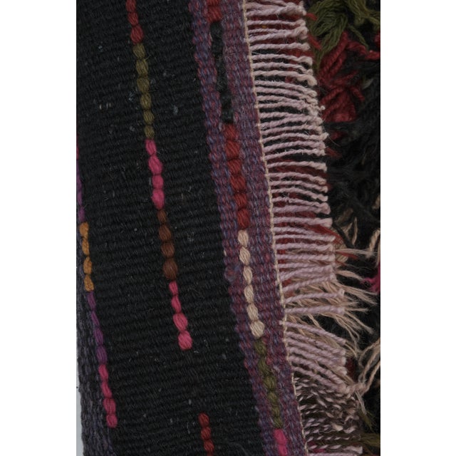 Vintage Turkish Shaggy Filikli Rug 3'1'' X 5'10'' For Sale - Image 11 of 13